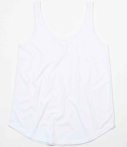 Mantis Ladies Loose Fit Vest - WHI - XS